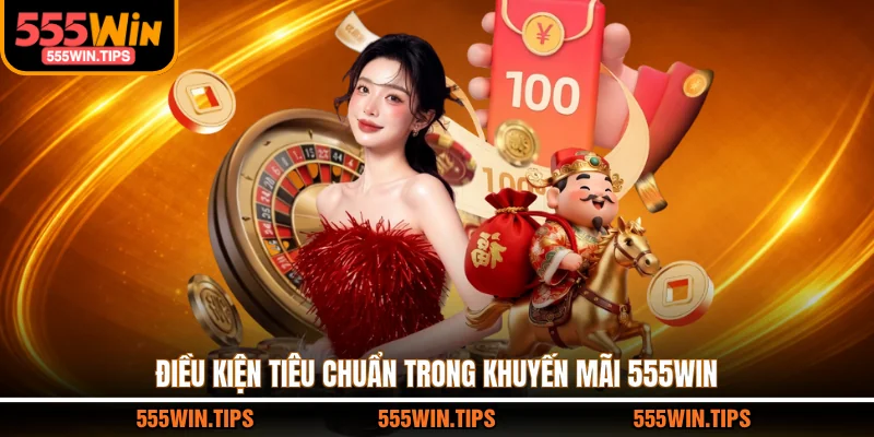 Điều kiện tiêu chuẩn trong khuyến mãi 555WIN